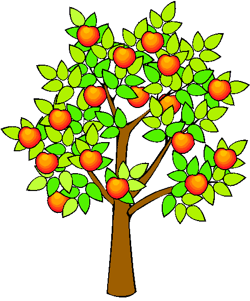 free clipart of fruit trees - photo #7